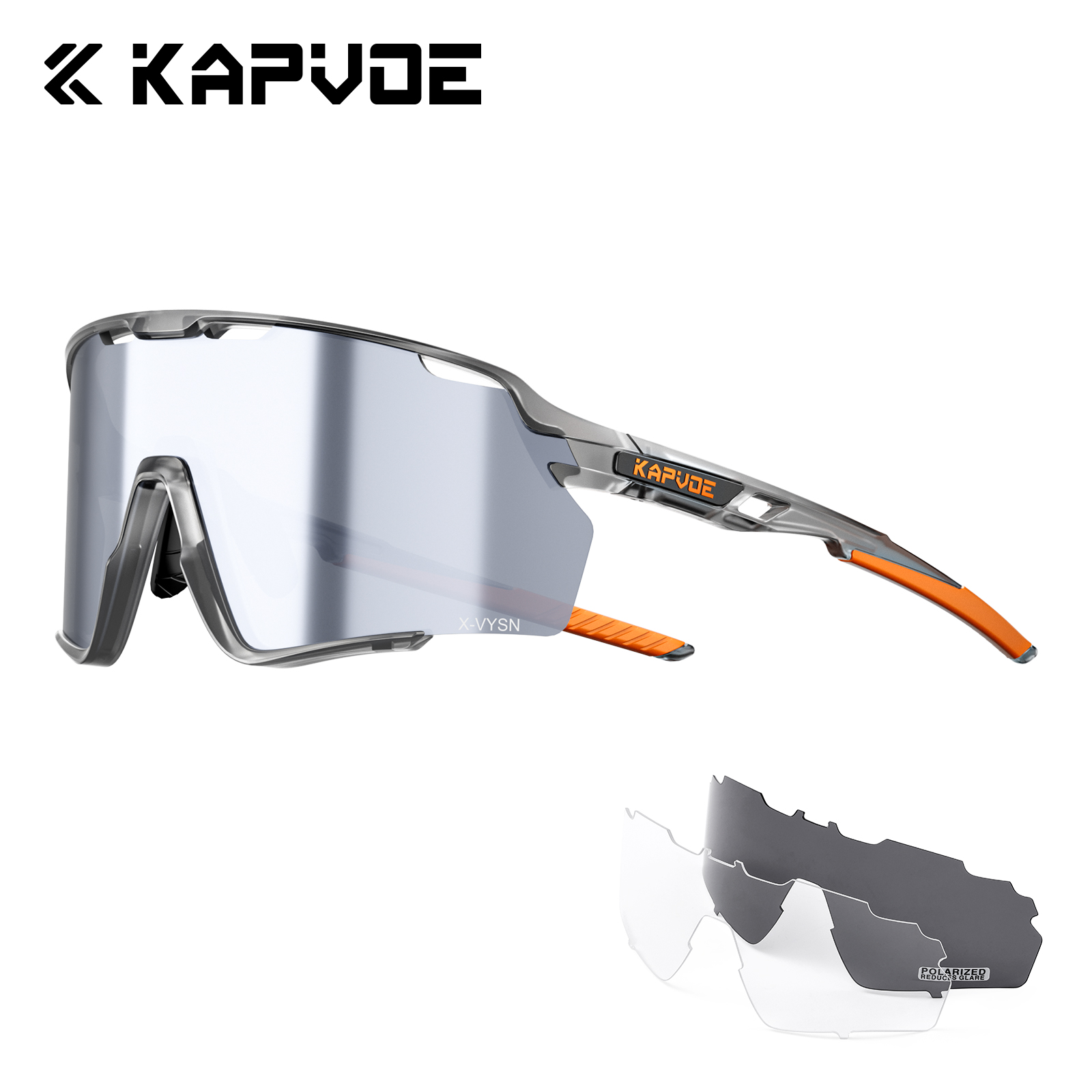 Kapvoe óculos de sol polarizad - Fishing Sunglasses Polarized avaliação e preço