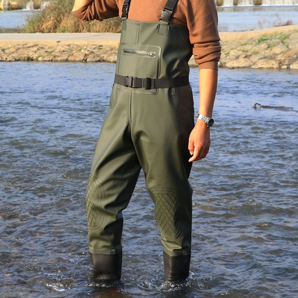 Macacão de pesca em PVC, com p - Fishing Pants Waterproof avaliação e preço